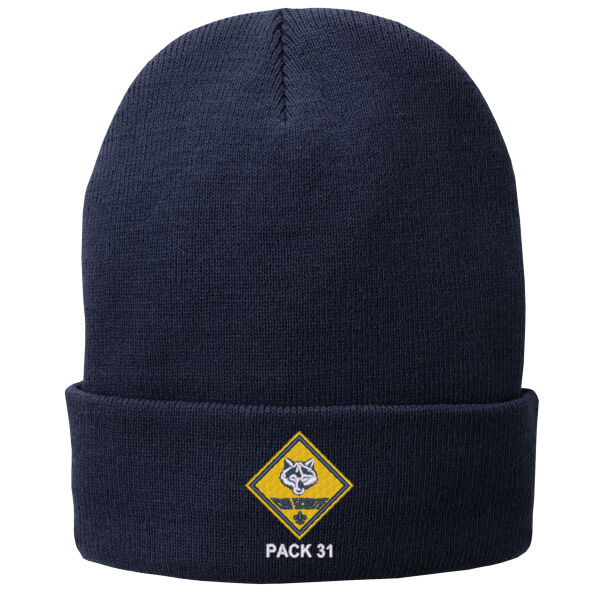 PACK 31 - Fleece Lined Knit Cap Thumbnail